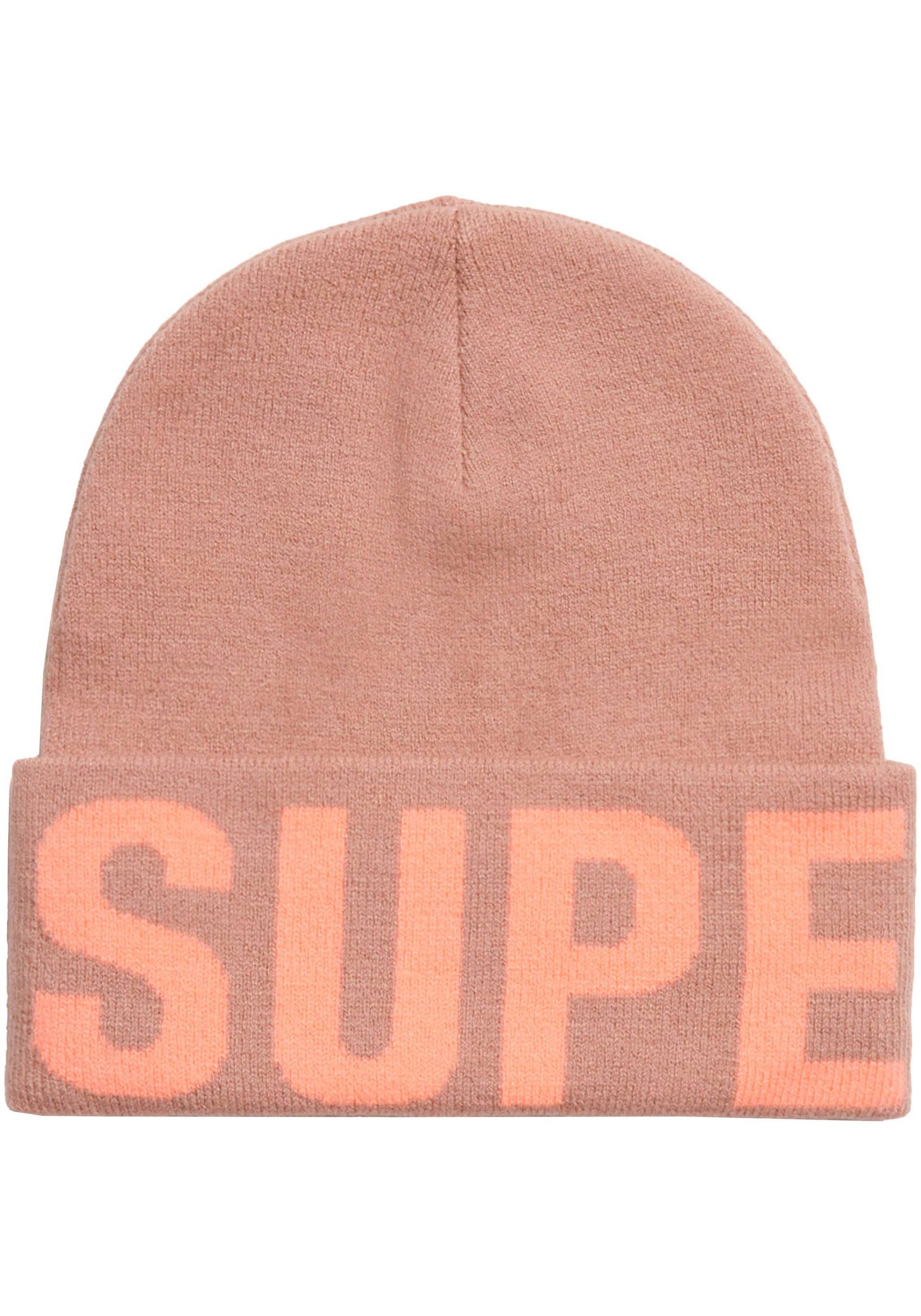 Superdry Beanie »BRANDED KNITTED BEANIE HAT« von Superdry