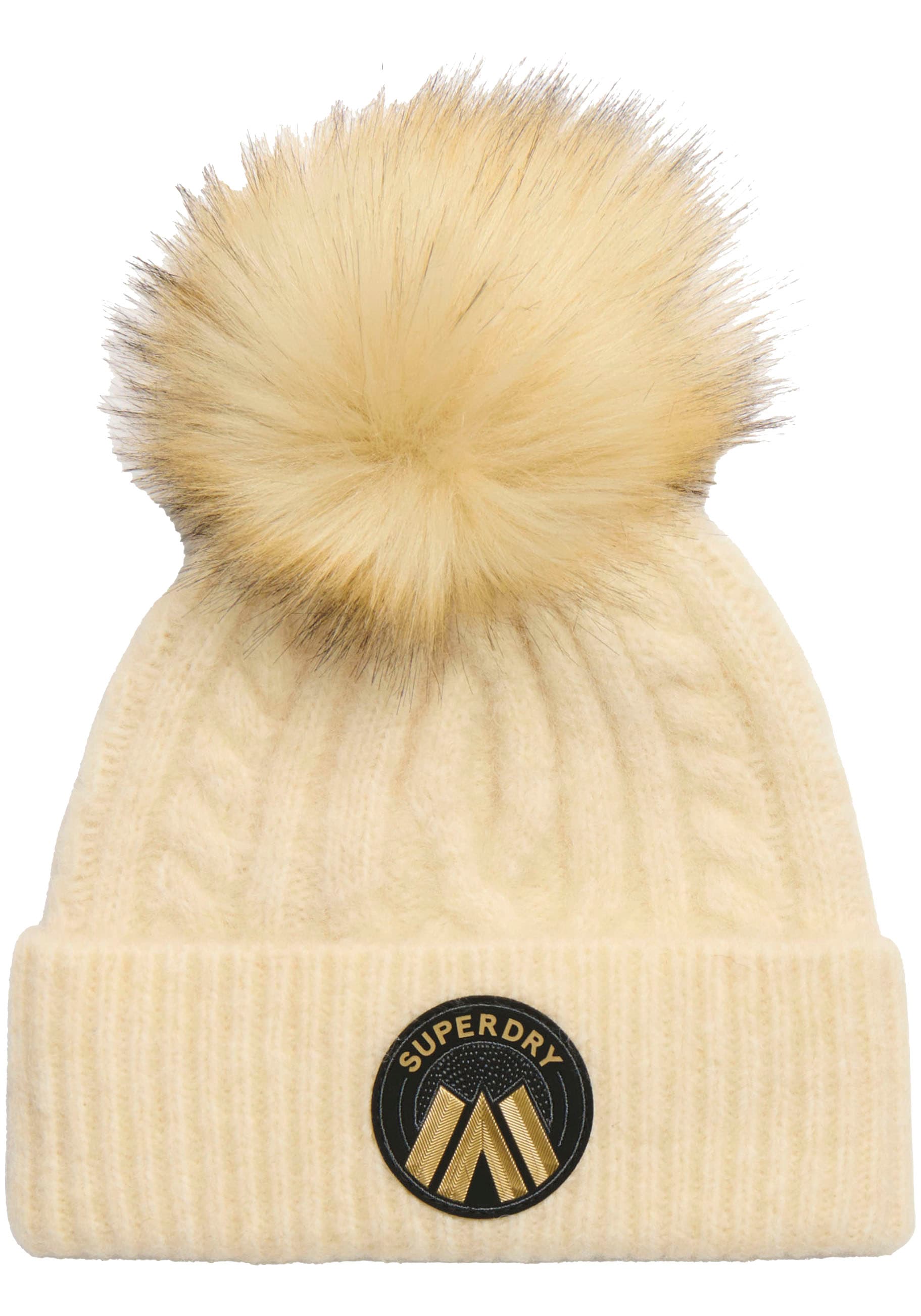 Superdry Beanie »CABLE LUXE KNIT BEANIE HAT« von Superdry