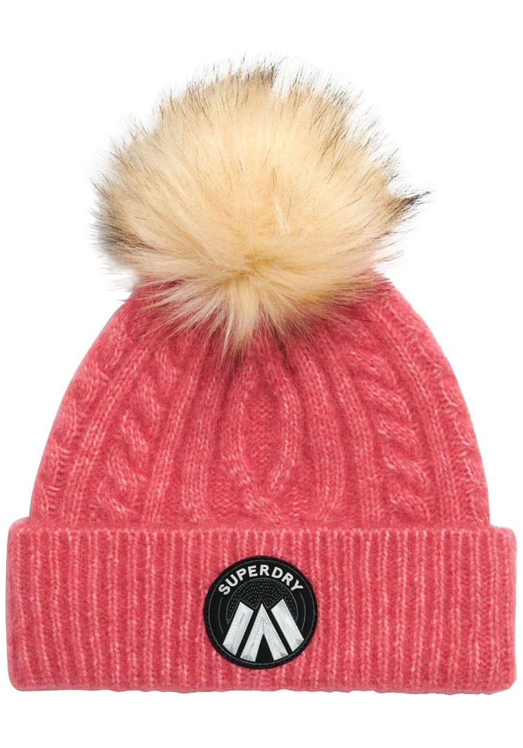 Superdry Beanie »CABLE LUXE KNIT BEANIE HAT« von Superdry