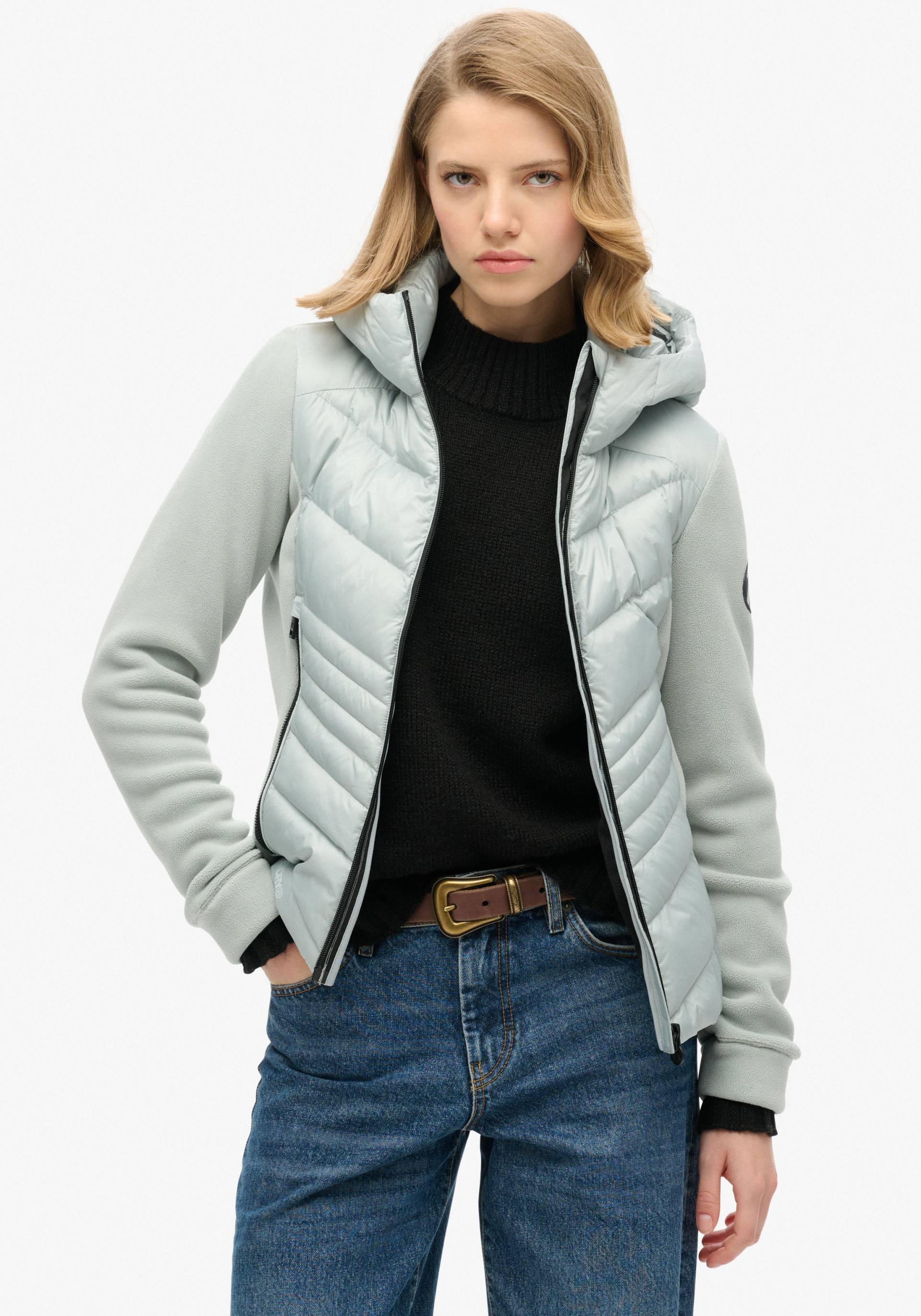Superdry Fleecejacke »HOODED STORM FLEECE JKT«, mit Kapuze Superdry Fleecejacke »HOODED STORM FLEECE JKT«, mit Kapuze von Superdry