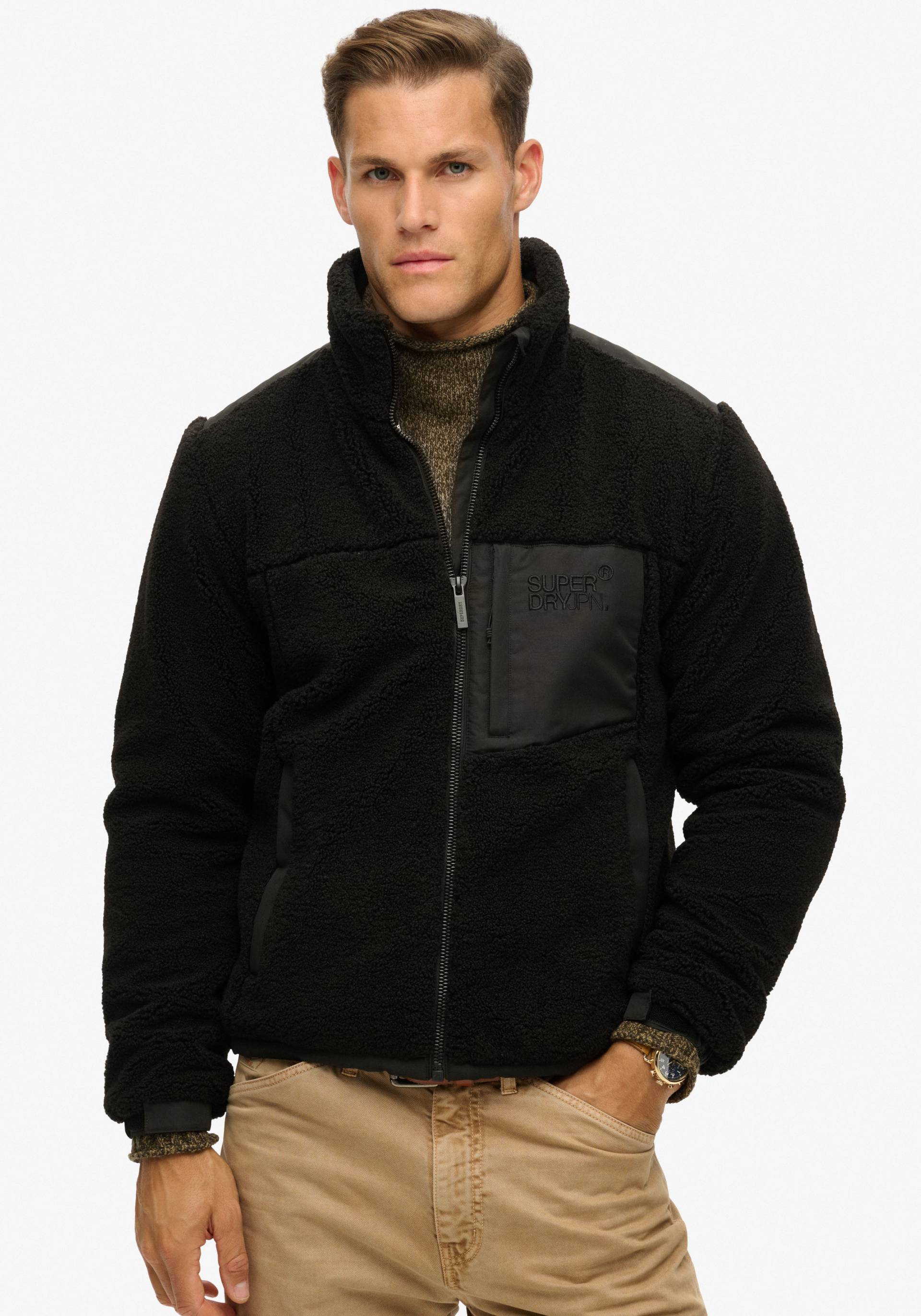 Superdry Fleecejacke »RELAXED FLEECE TREKKER JACKET« von Superdry