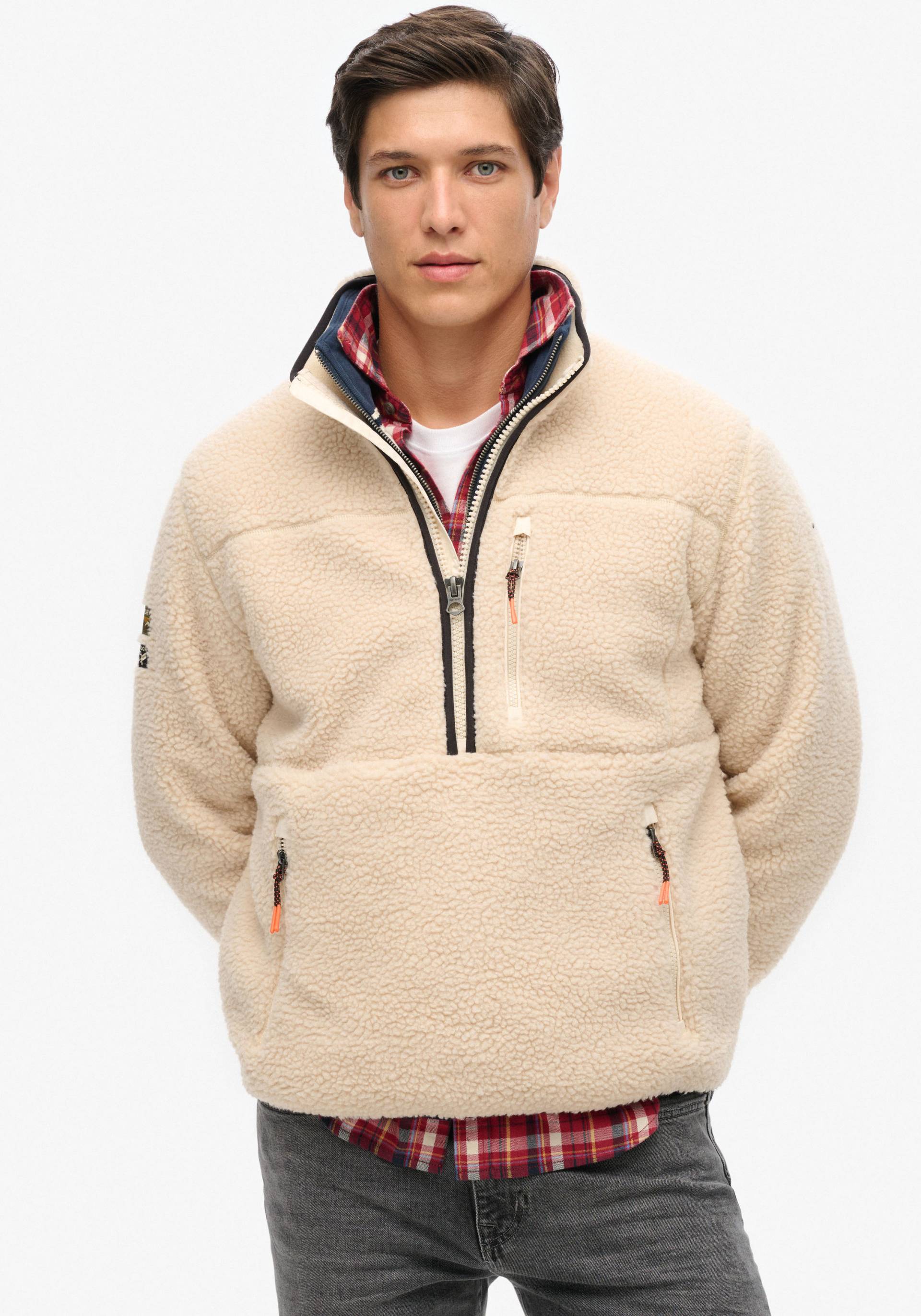 Superdry Fleecepullover »OUTDOOR FLEECE HALF ZIP« Superdry Fleecepullover »OUTDOOR FLEECE HALF ZIP« von Superdry