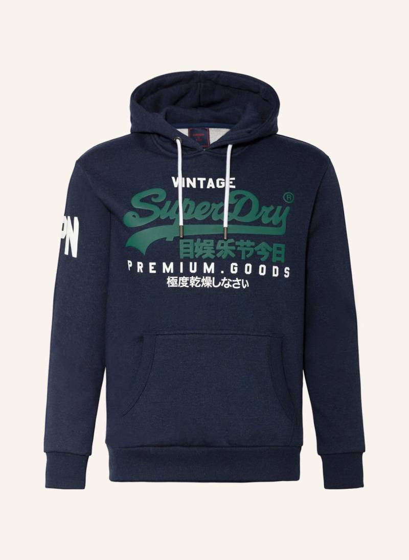 Superdry Hoodie blau von Superdry