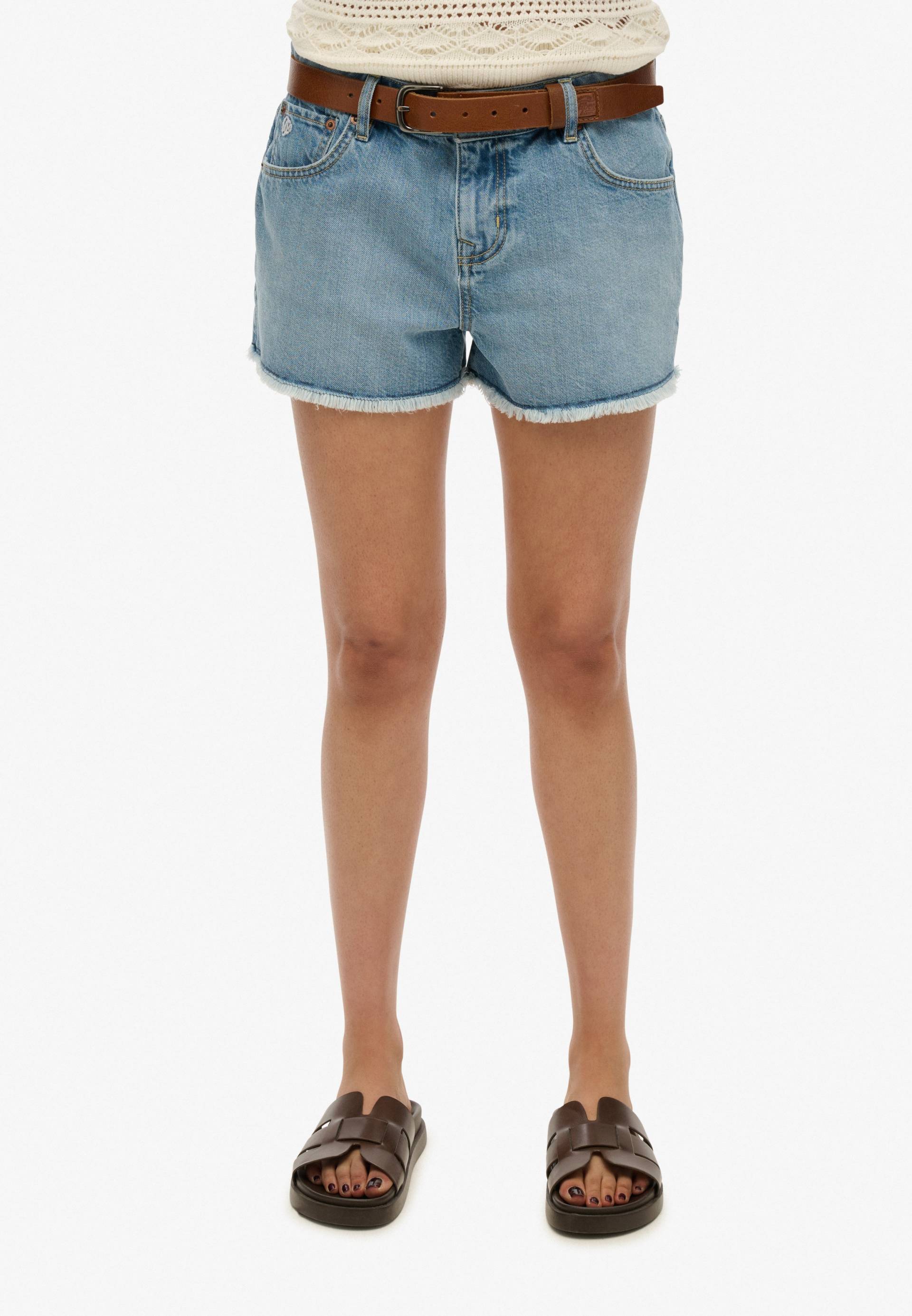 Superdry Jeanshotpants »MID RISE DENIM HOT SHORT« Superdry Jeanshotpants »MID RISE DENIM HOT SHORT« von Superdry