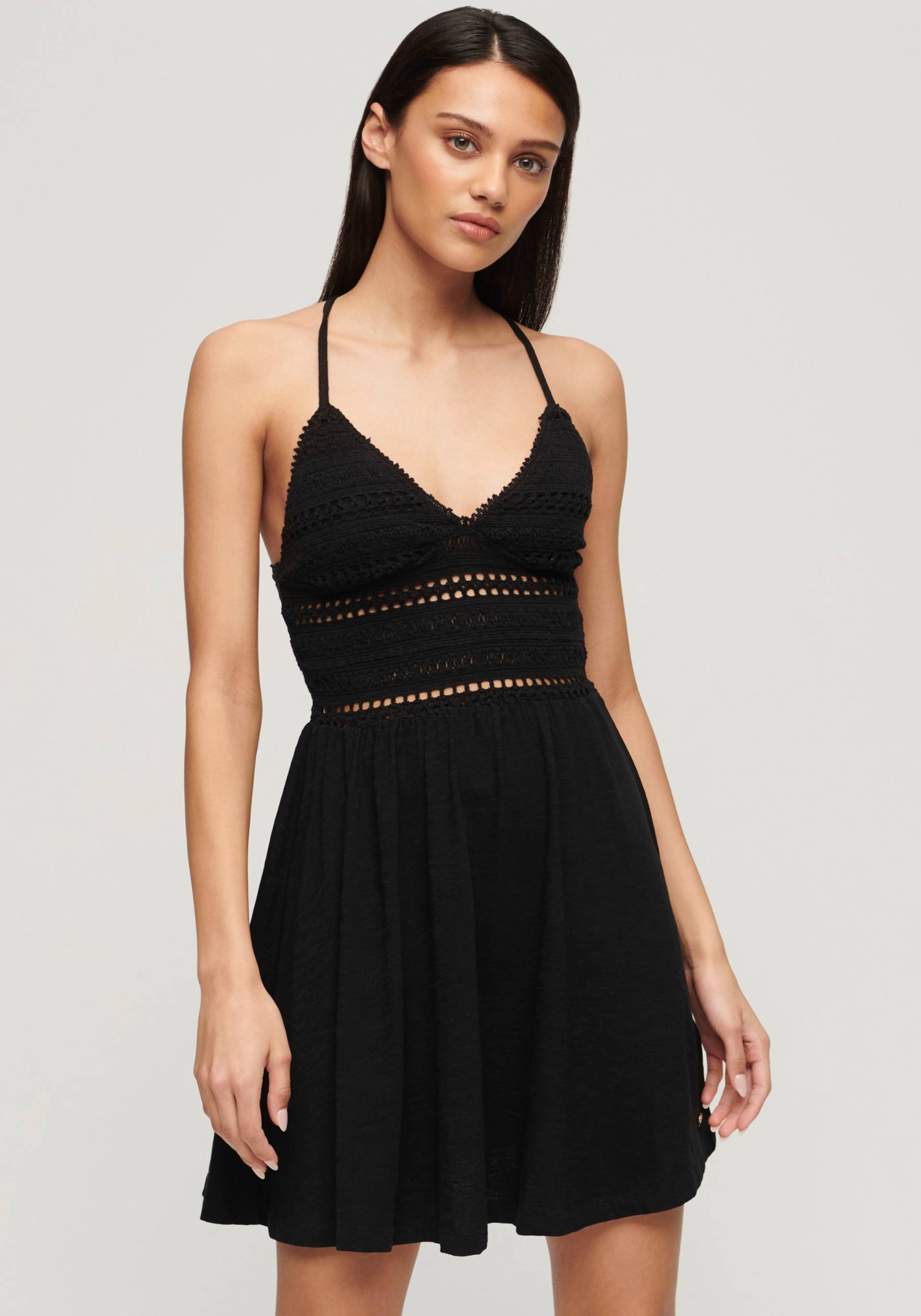 Superdry Jerseykleid »JERSEY LACE MINI DRESS« von Superdry