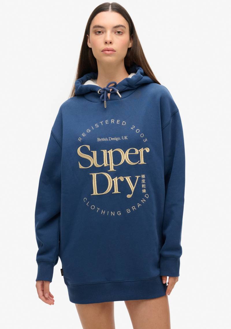 Superdry Jerseykleid »LUXE METALLIC LOGO HOOD DRESS« von Superdry