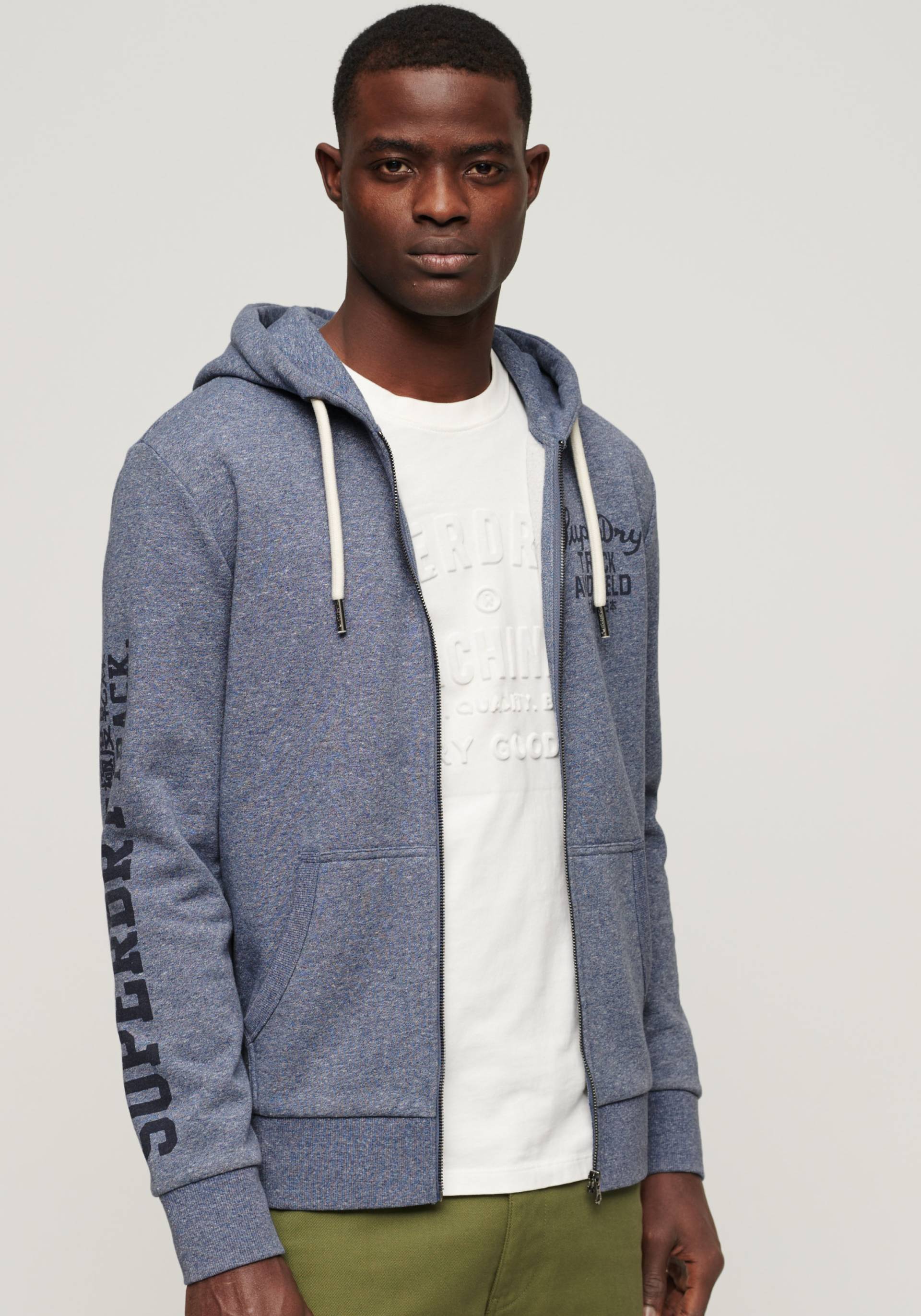 Superdry Kapuzensweatjacke »ATHLETIC COLL GRAPHIC ZIPHOOD« Superdry Kapuzensweatjacke »ATHLETIC COLL GRAPHIC ZIPHOOD« von Superdry