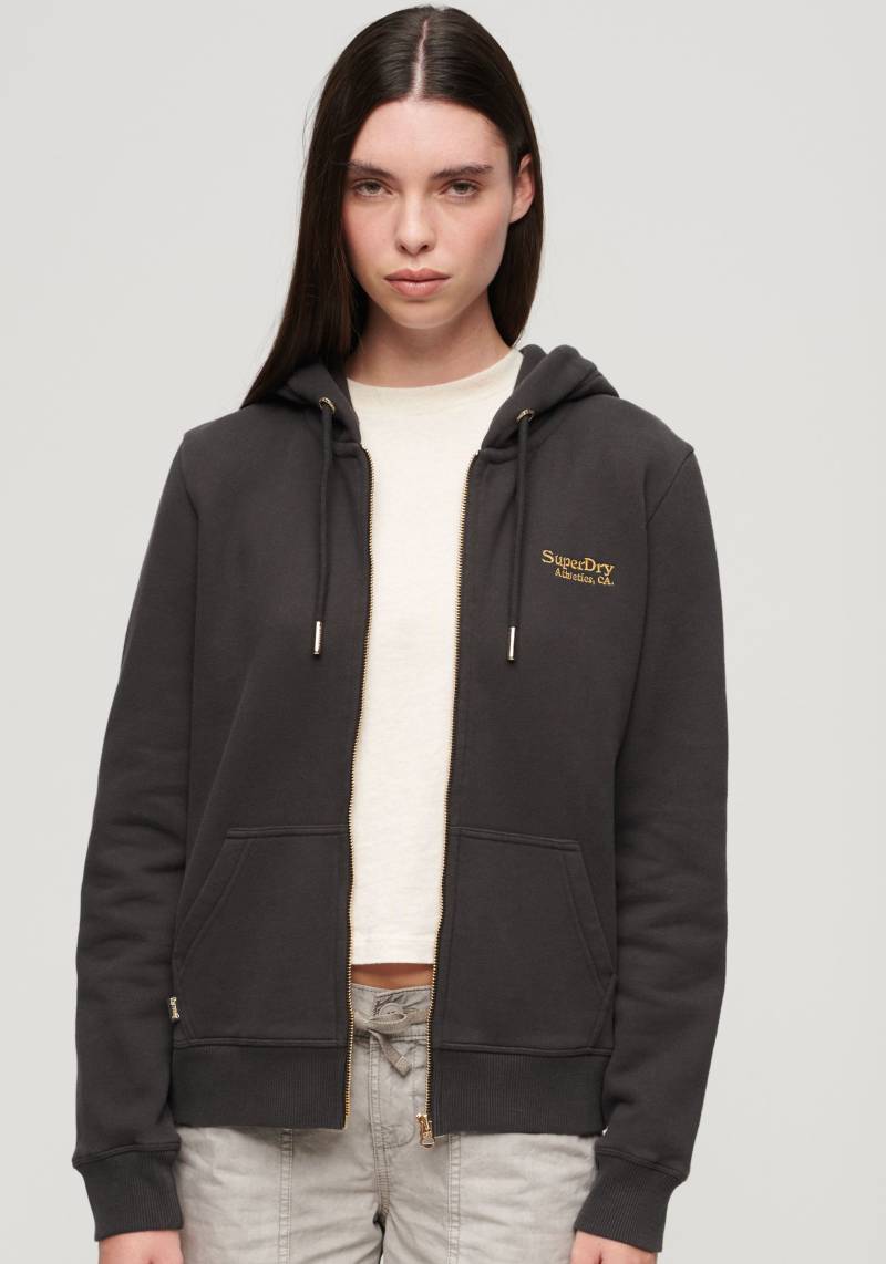 Superdry Kapuzensweatjacke »ESSENTIAL LOGO ZIP HOODIE«, mit Logostickerei von Superdry