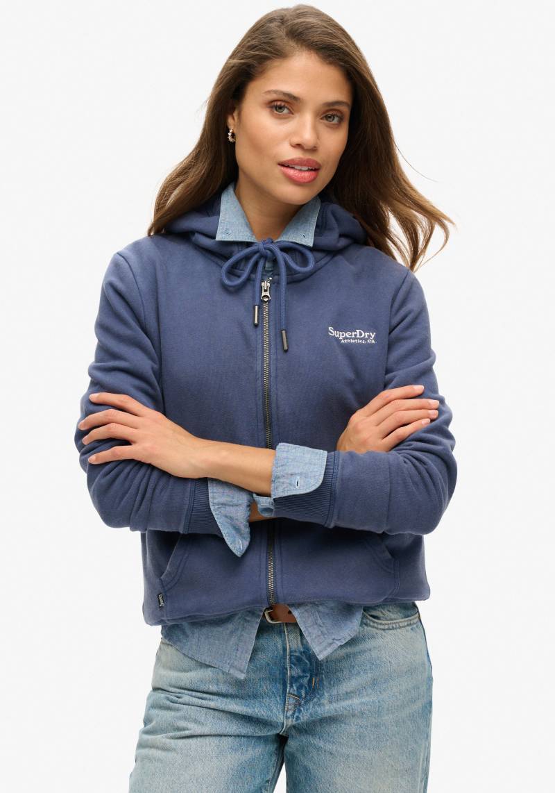 Superdry Kapuzensweatjacke »ESSENTIAL LOGO ZIP HOODIE HB« von Superdry