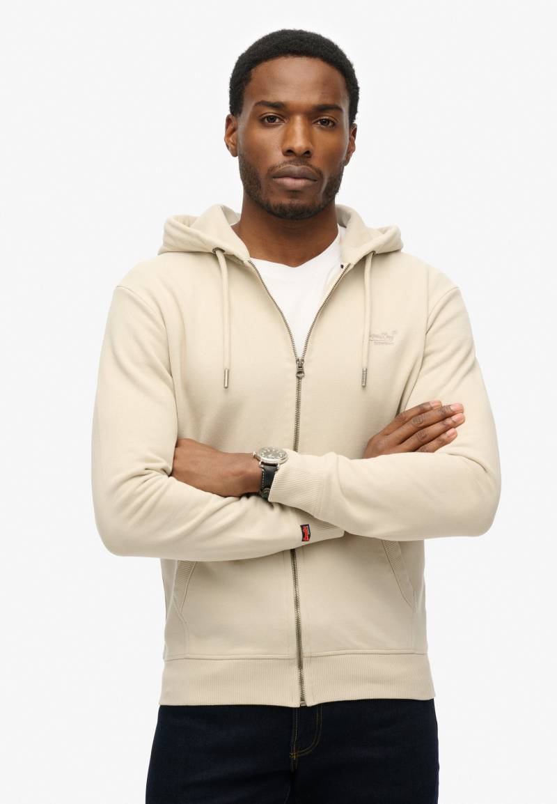 Superdry Kapuzensweatjacke »ESSENTIAL LOGO ZIP HOODIE HB« von Superdry