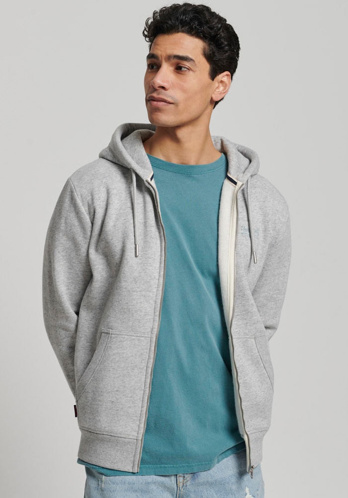 Superdry Kapuzensweatjacke »ESSENTIAL LOGO ZIP HOODIE« von Superdry