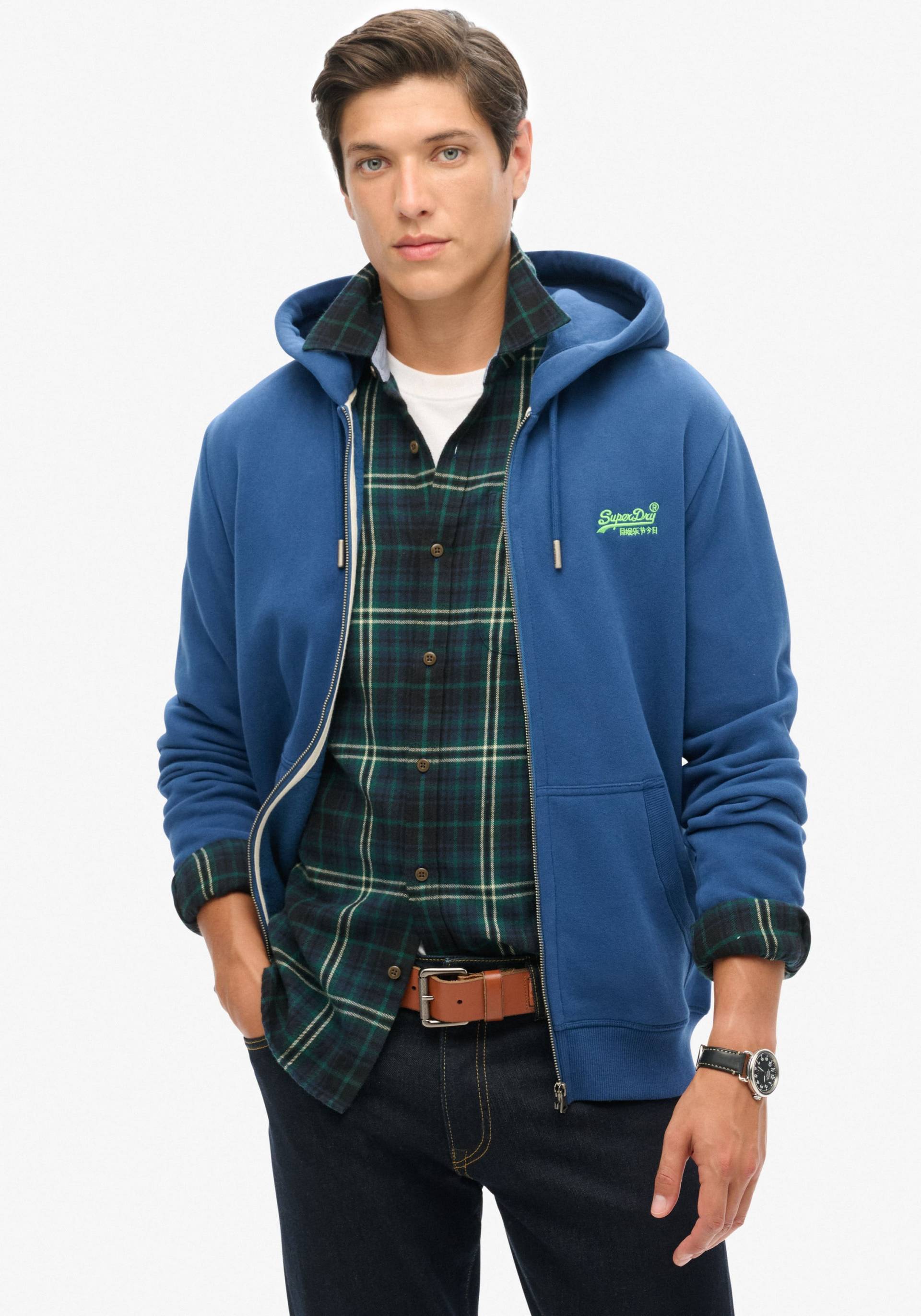 Superdry Kapuzensweatjacke »ESSENTIAL LOGO ZIP HOODIE« von Superdry