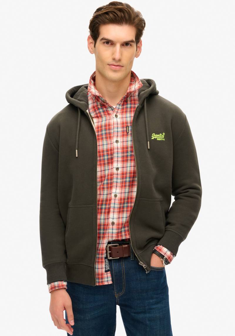 Superdry Kapuzensweatjacke »ESSENTIAL LOGO ZIP HOODIE« von Superdry