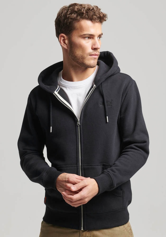 Superdry Kapuzensweatjacke »ESSENTIAL LOGO ZIP HOODIE« von Superdry