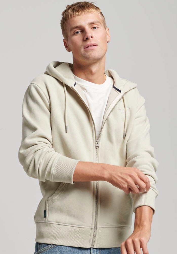 Superdry Kapuzensweatjacke »ESSENTIAL LOGO ZIP HOODIE« von Superdry