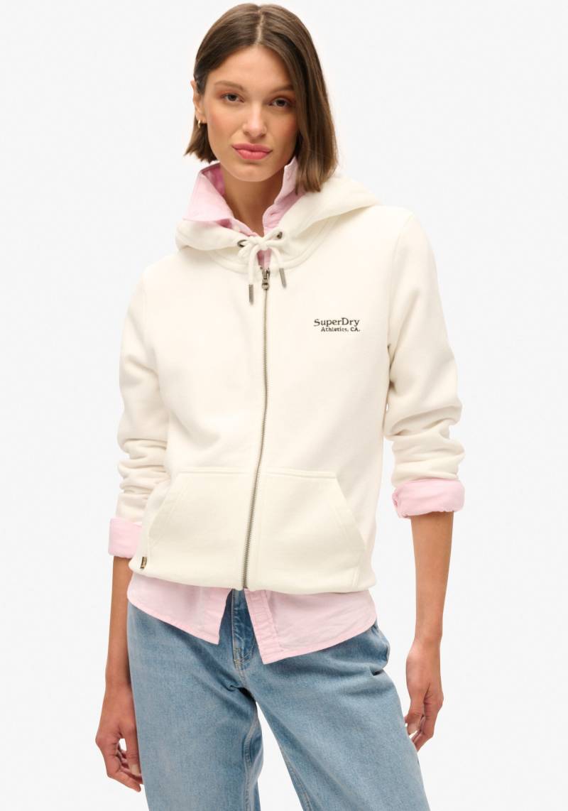 Superdry Kapuzensweatjacke »ESSENTIAL LOGO ZIP HOODIE«, mit Logostickerei von Superdry