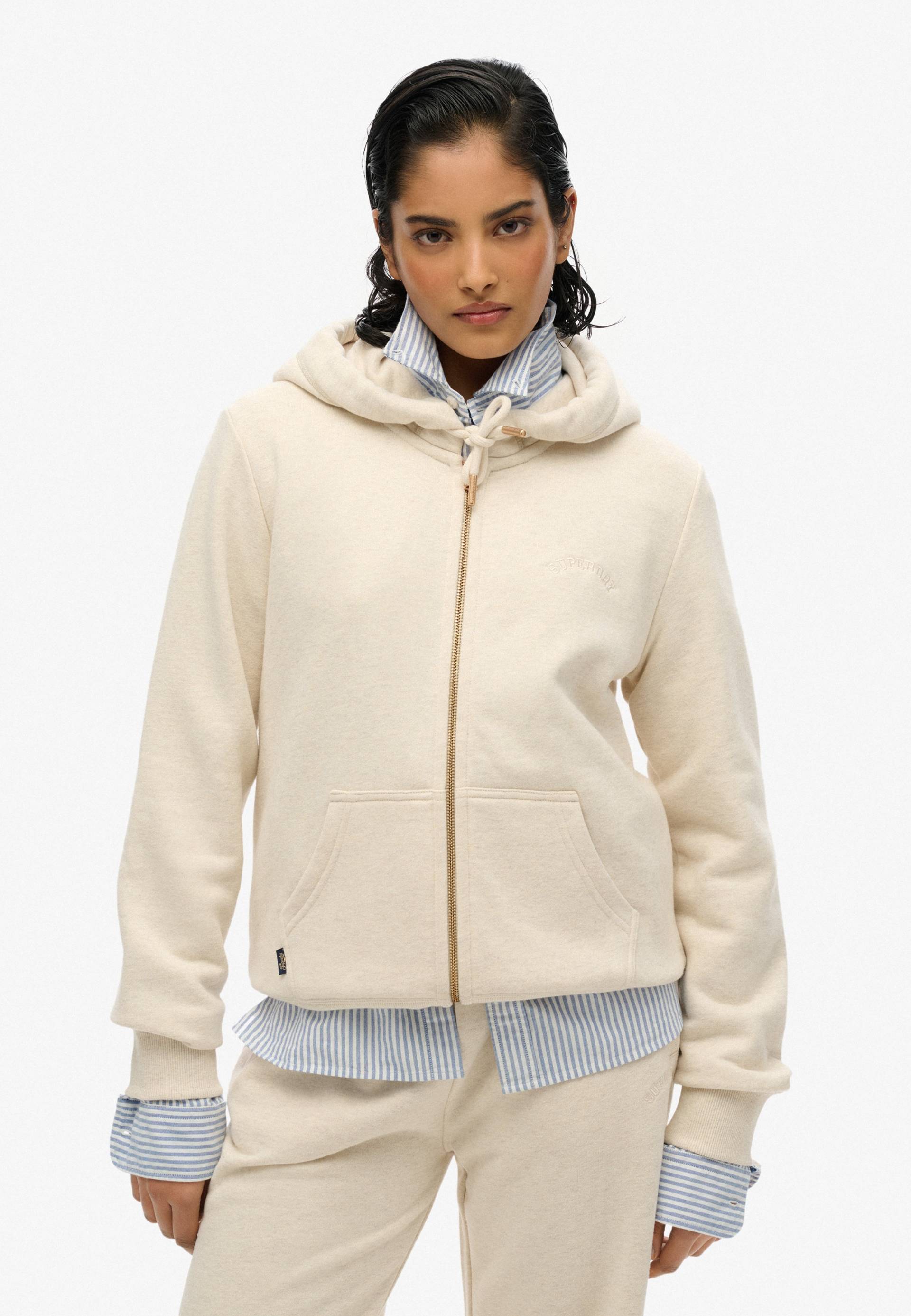 Superdry Kapuzensweatjacke »ESSENTIAL LOGO ZIPHOOD HB« von Superdry