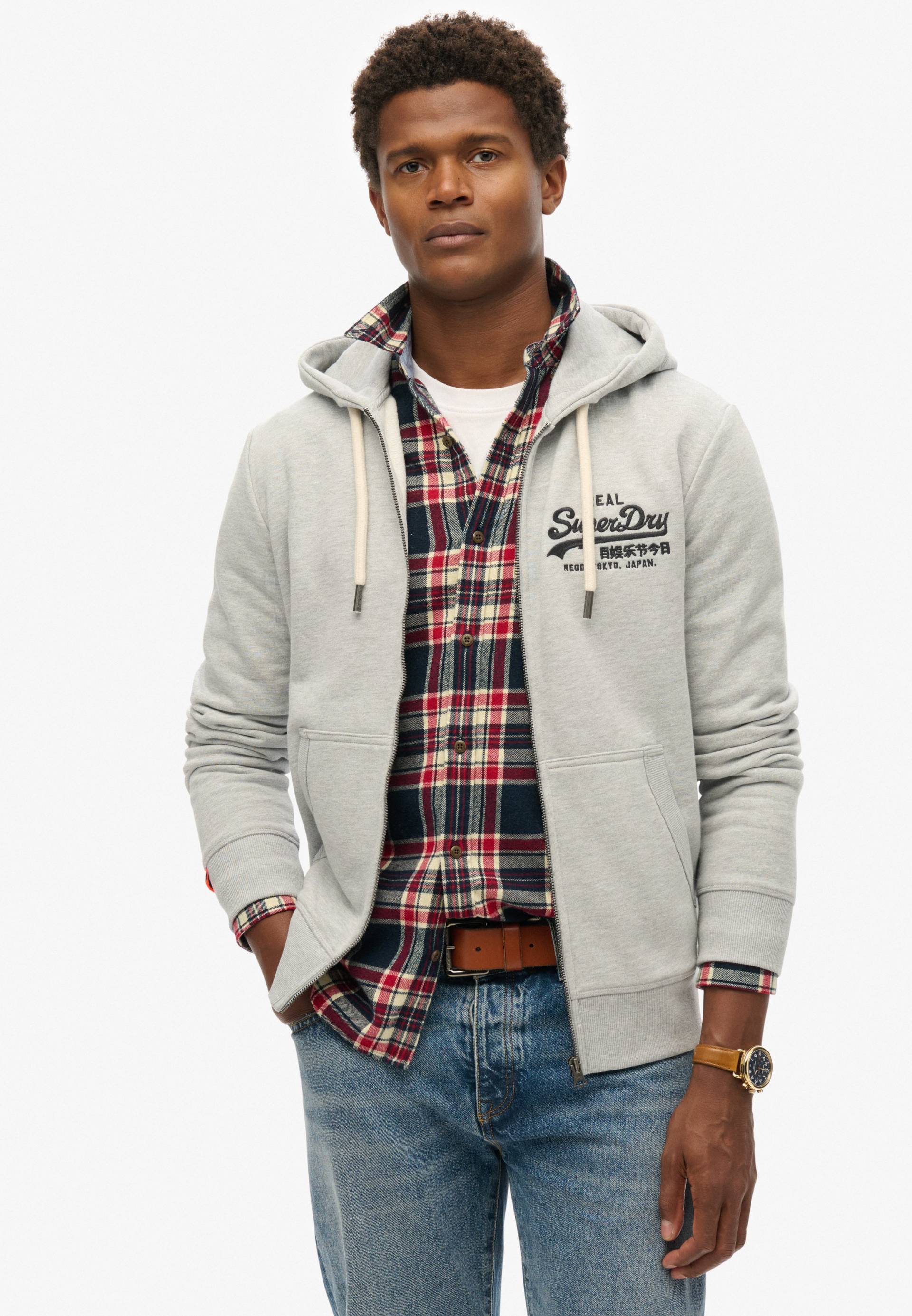 Superdry Kapuzensweatjacke »SD-VL EMBROIDERED ZIPHOOD« von Superdry