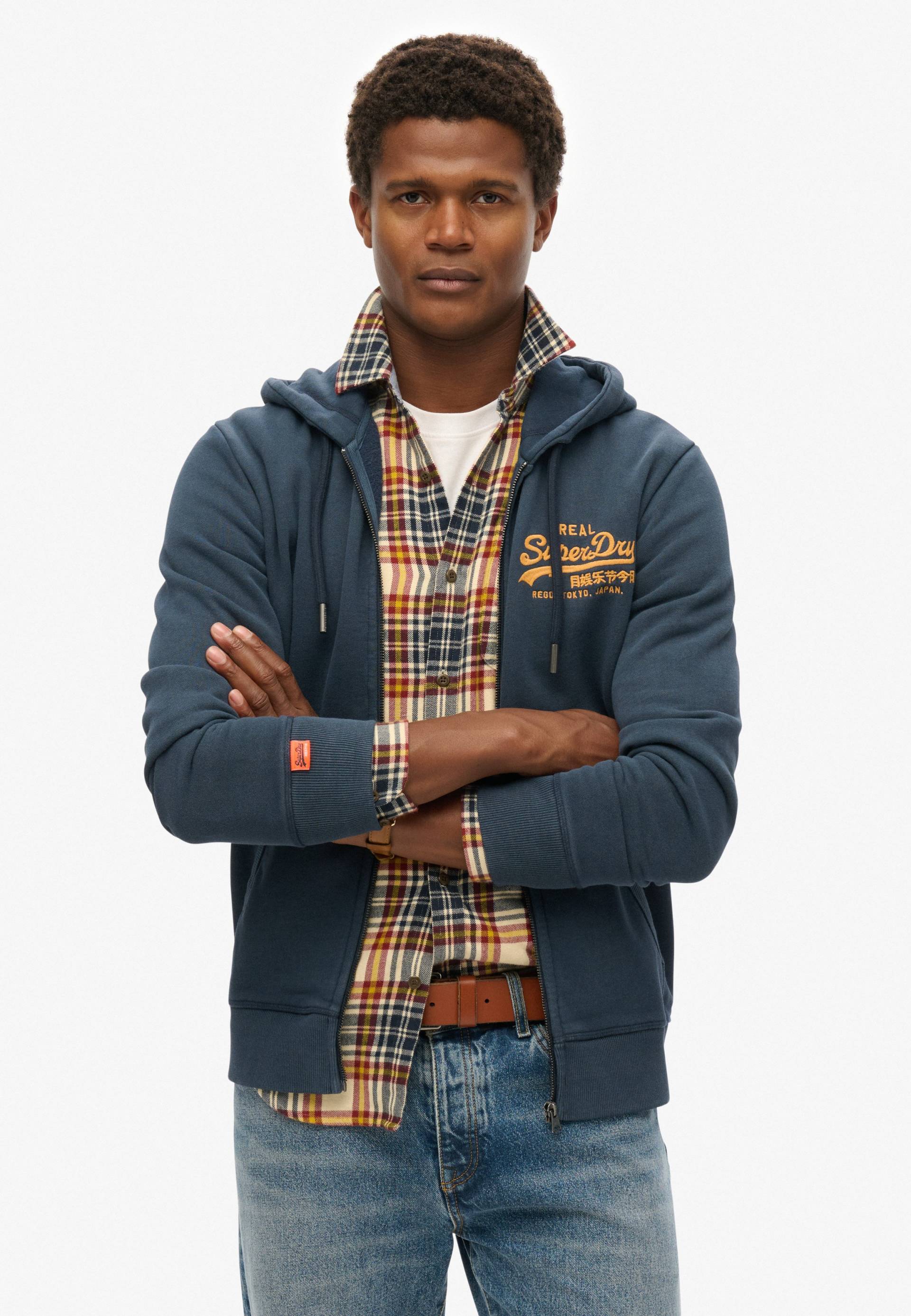 Superdry Kapuzensweatjacke »SD-VL EMBROIDERED ZIPHOOD« von Superdry