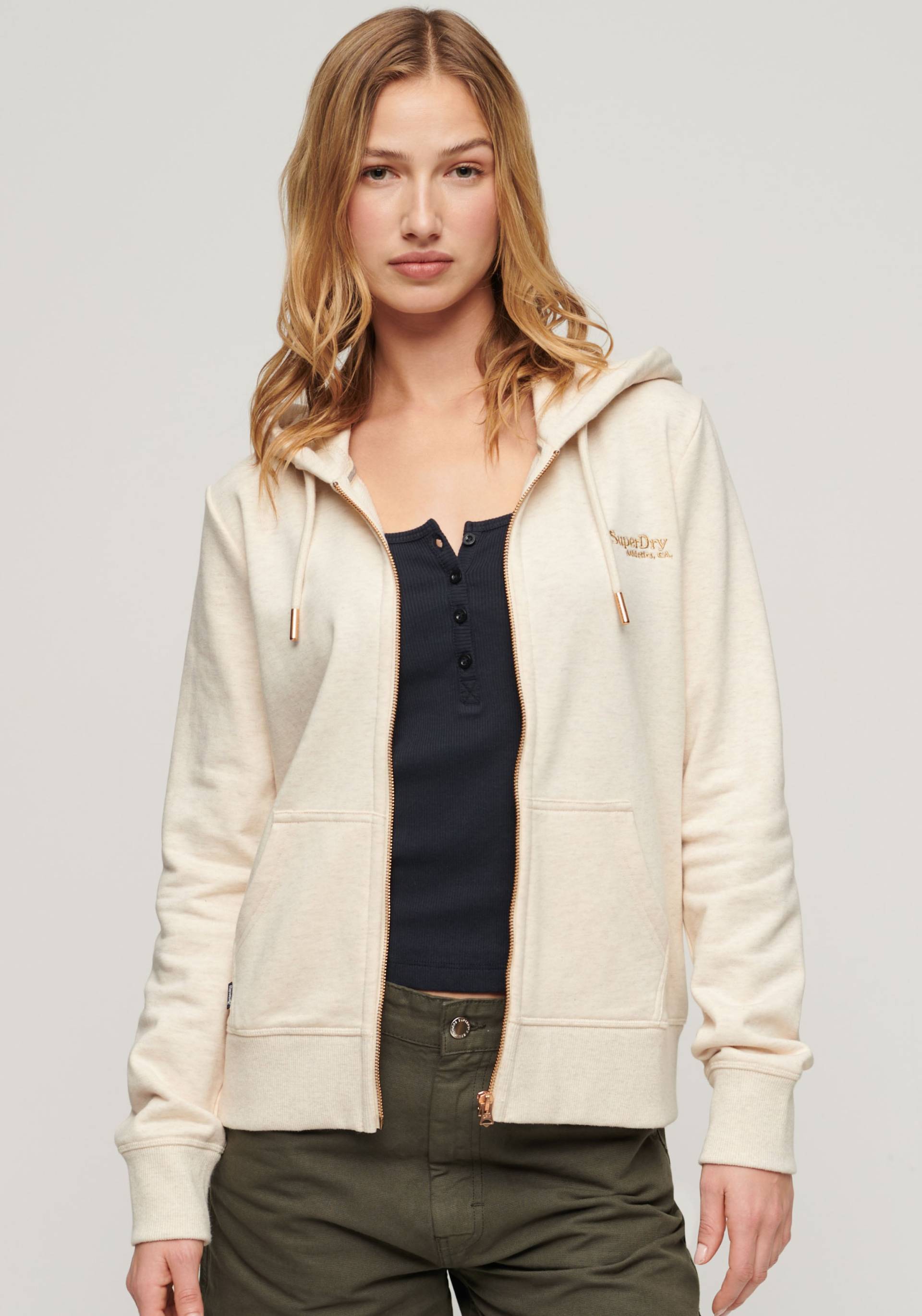 Superdry Kapuzensweatjacke »SU-ESSENTIAL LOGO ZIPHOOD UB« von Superdry