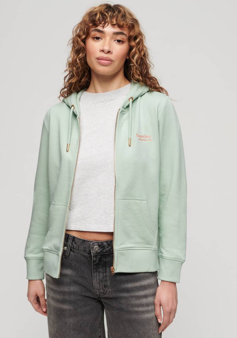 Superdry Kapuzensweatjacke »SU-ESSENTIAL LOGO ZIPHOOD UB« von Superdry