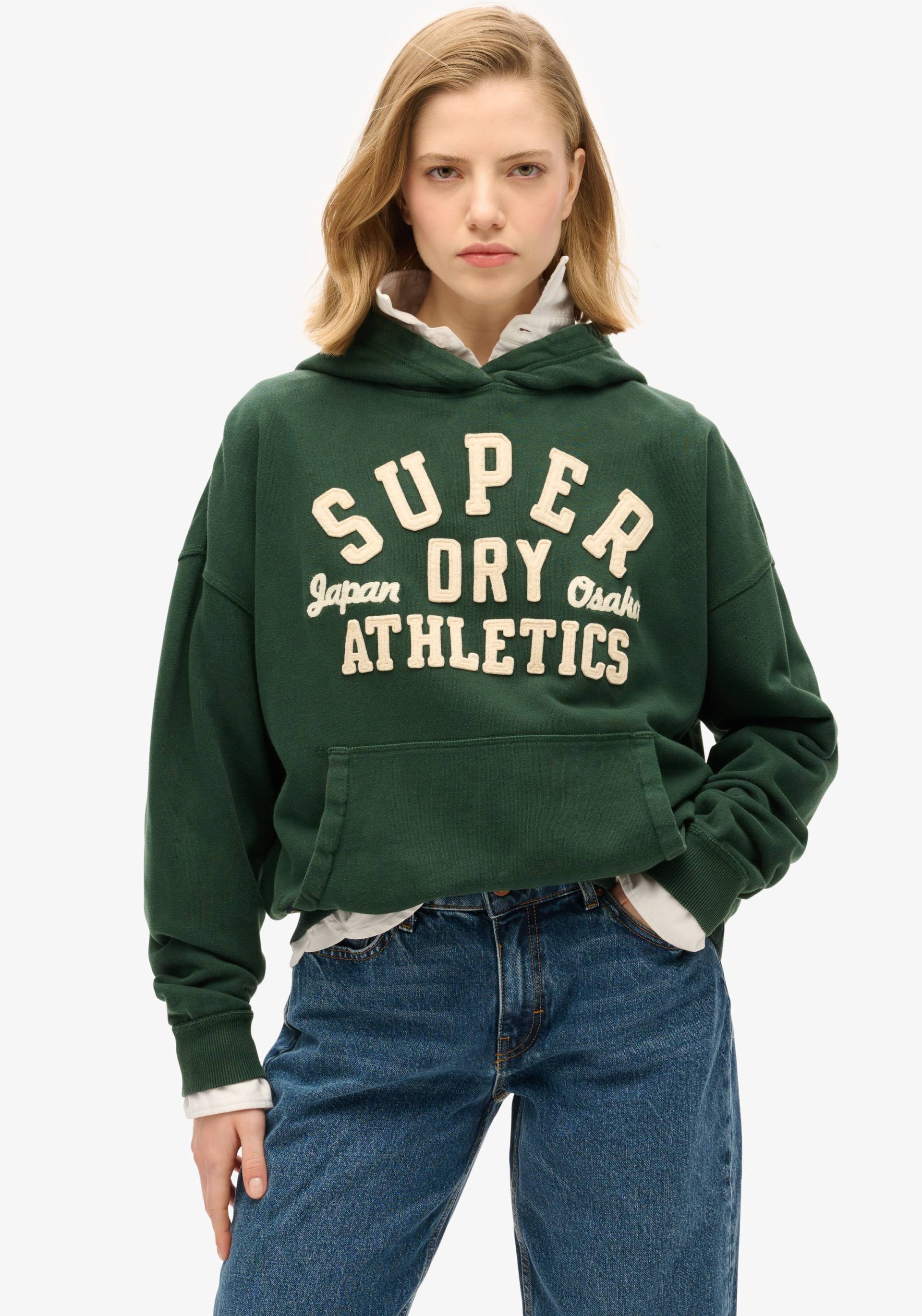 Superdry Kapuzensweatshirt »ATHLETIC APPLIQ OVERSIZE HOOD« von Superdry