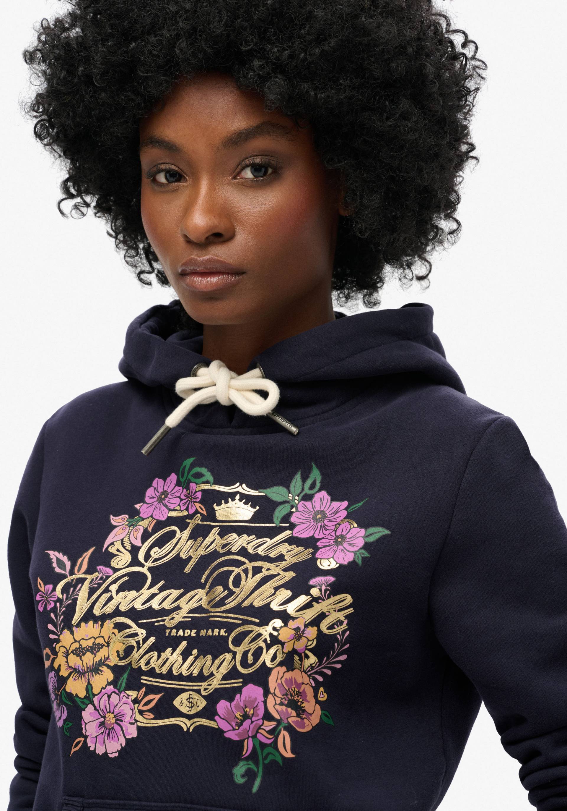 Superdry Kapuzensweatshirt »FLORAL GRAPHIC LOGO HOODIE« von Superdry