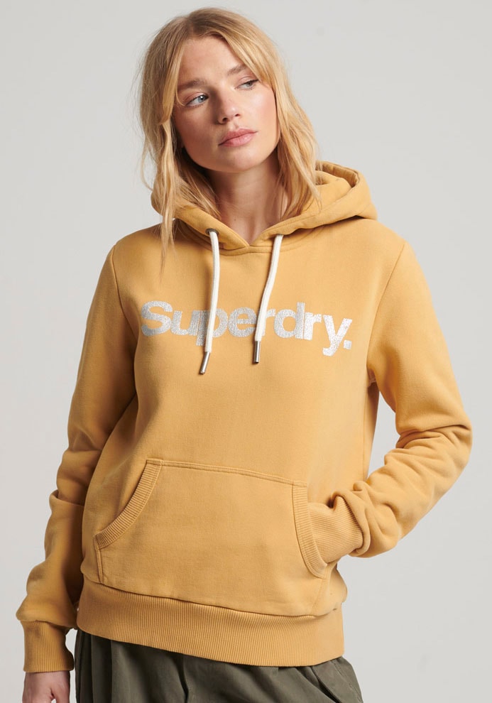 Superdry Kapuzensweatshirt »METALLIC CORE LOGO HOODIE« von Superdry