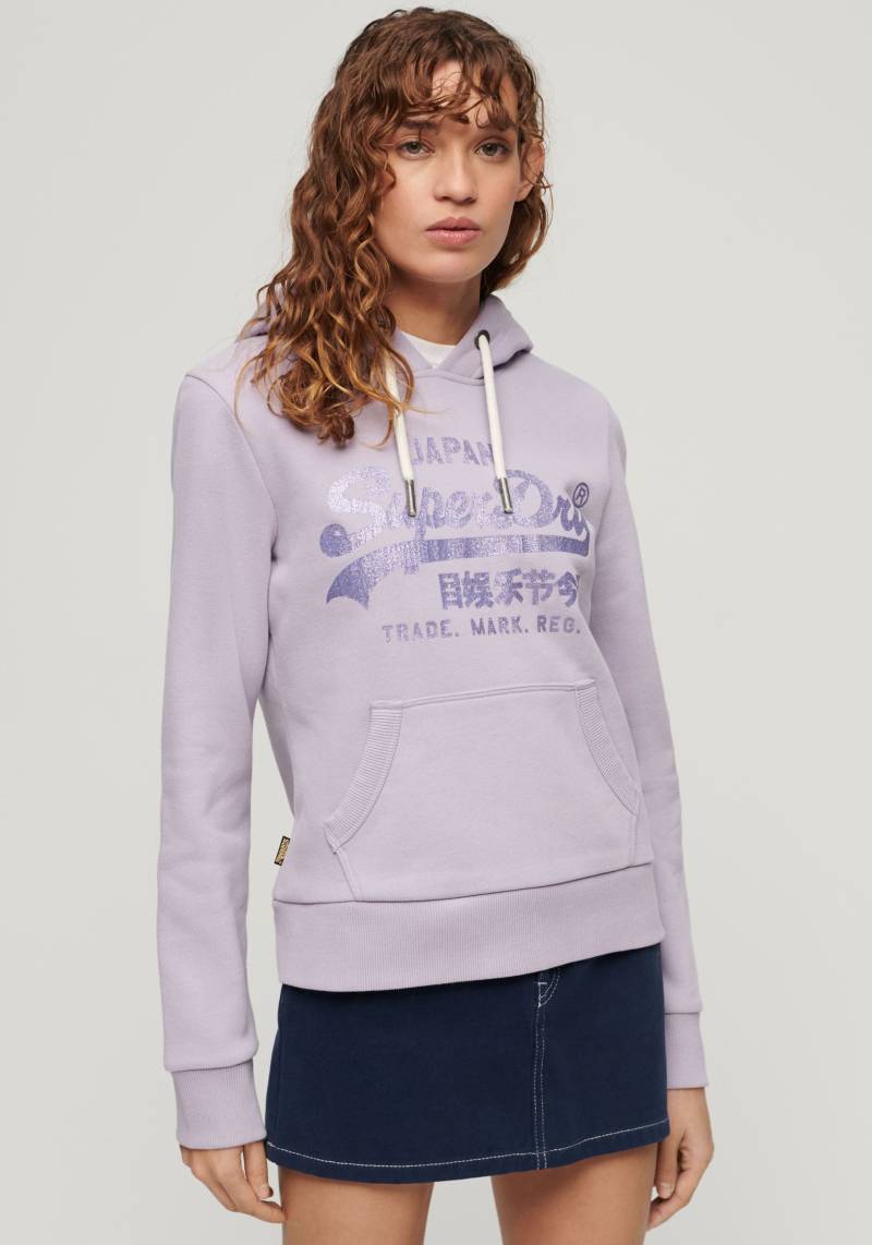 Superdry Kapuzensweatshirt »METALLIC VL GRAPHIC HOODIE« von Superdry