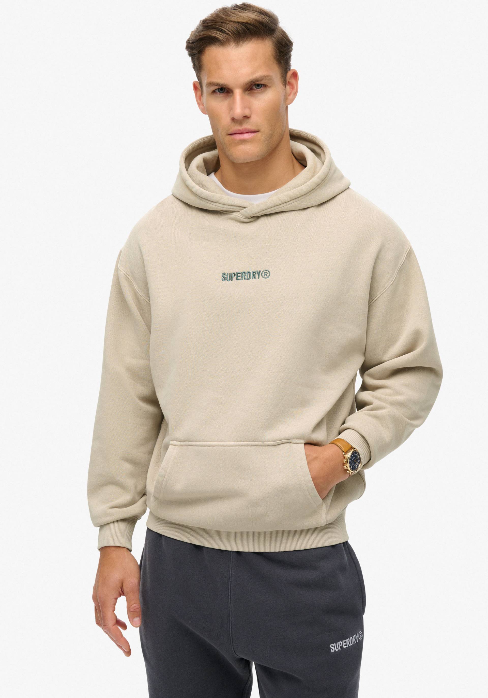 Superdry Kapuzensweatshirt »MICRO LOGO GRAPHIC LOOSE HOOD« von Superdry