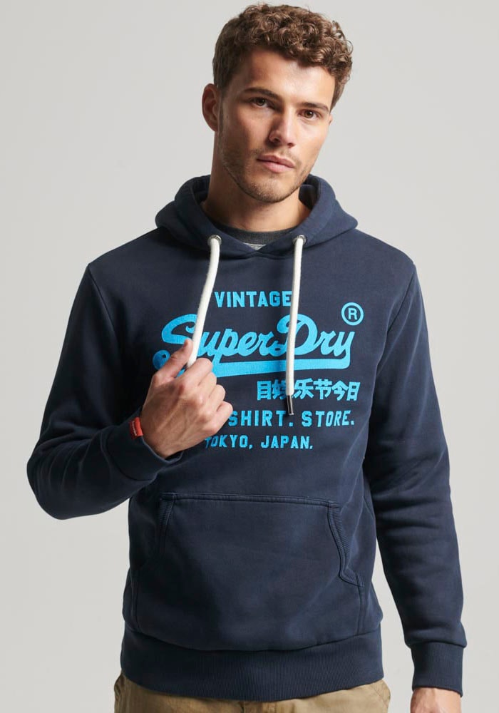Superdry Kapuzensweatshirt »NEON VL HOODIE«, aufwendiger Print von Superdry