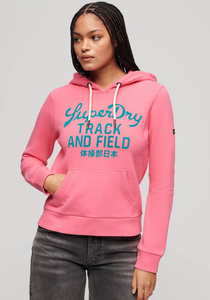 Superdry Kapuzensweatshirt »VARSITY FLOCKED GRAPHIC HOODIE« von Superdry