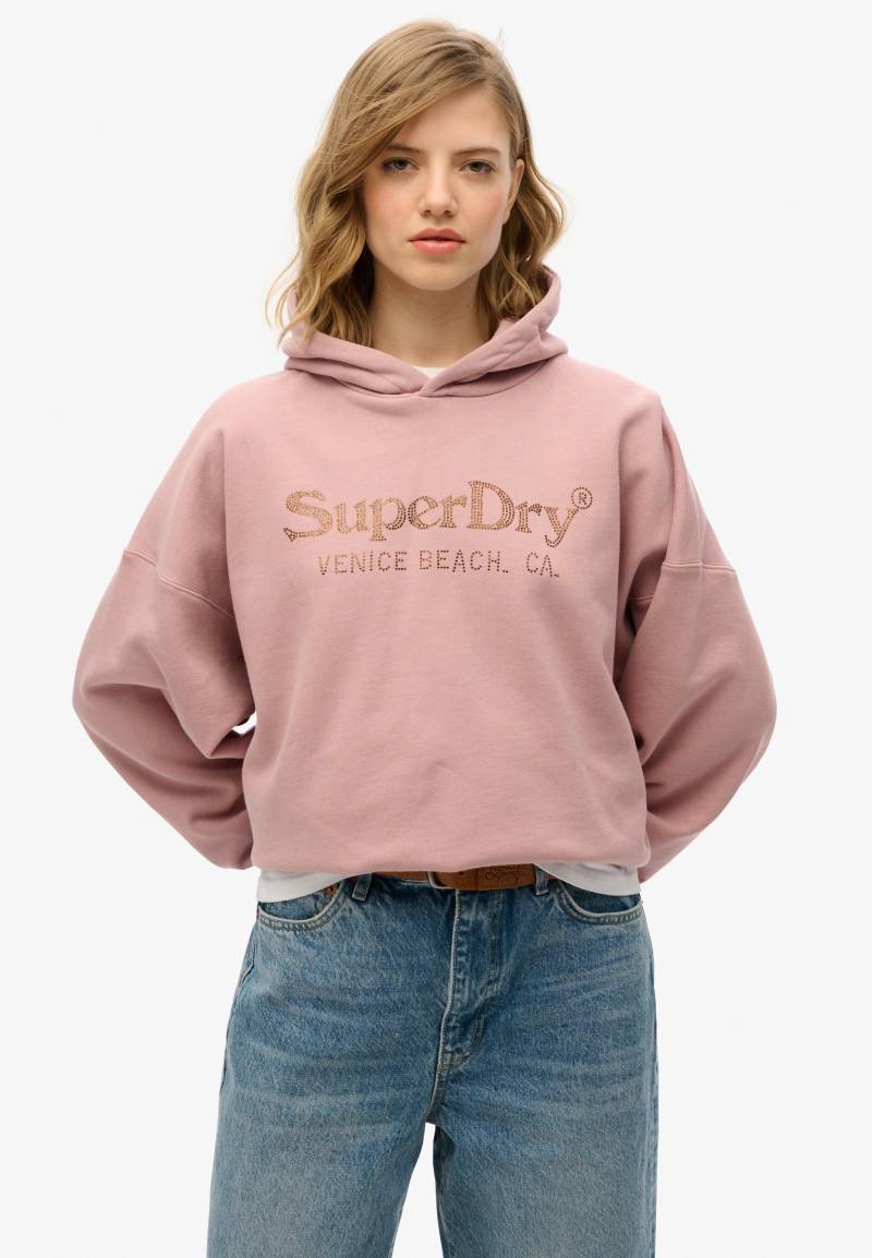 Superdry Kapuzensweatshirt »VENUE METALLIC RELAXED HOOD« von Superdry