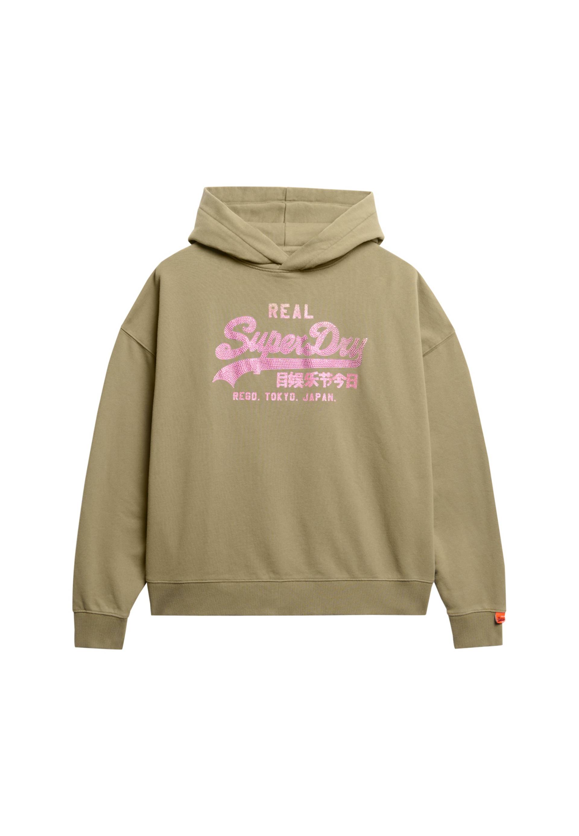 Superdry Kapuzensweatshirt »VL RHINESTONE RELAXED HOOD« Superdry Kapuzensweatshirt »VL RHINESTONE RELAXED HOOD« von Superdry