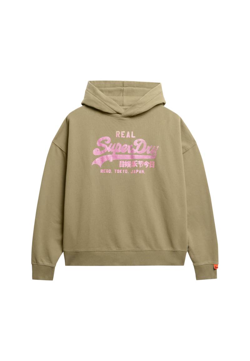 Superdry Kapuzensweatshirt »VL RHINESTONE RELAXED HOOD« von Superdry