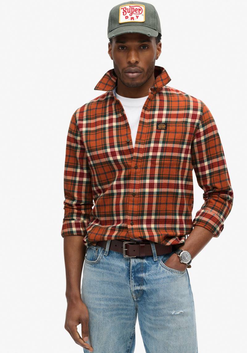 Superdry Langarmhemd »Organic Cotton Lumberjack Check Shirt« von Superdry