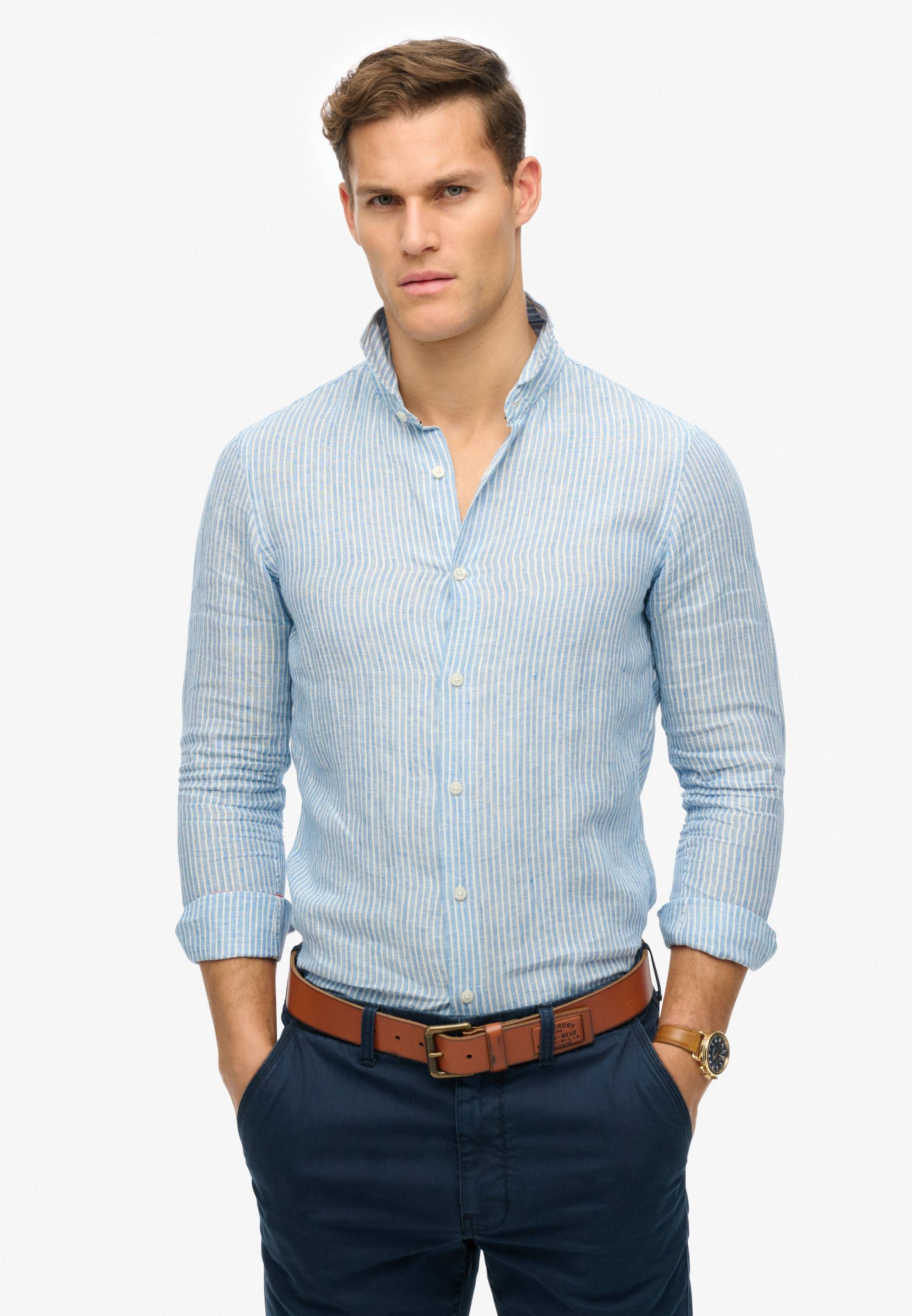 Superdry Langarmhemd »VACATION L/S LINEN SHIRT« Superdry Langarmhemd »VACATION L/S LINEN SHIRT« von Superdry