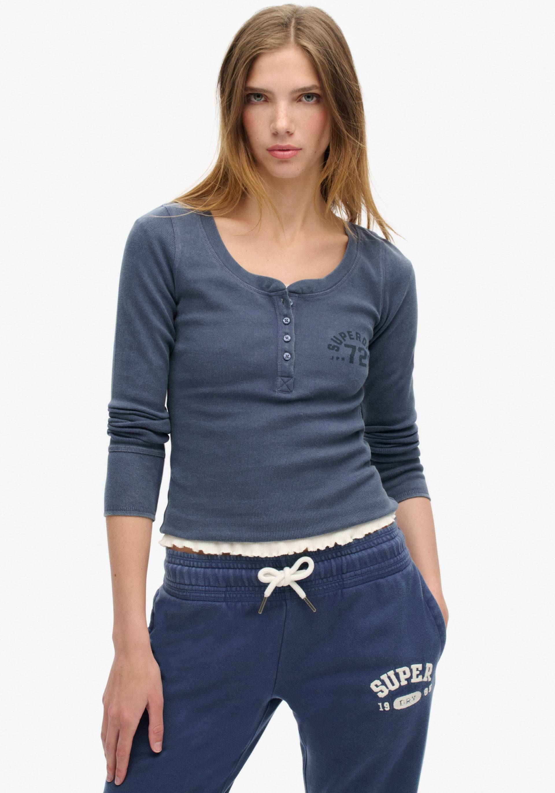 Superdry Langarmshirt »ATHLETIC BUTTON DOWN LS TOP« Superdry Langarmshirt »ATHLETIC BUTTON DOWN LS TOP« von Superdry
