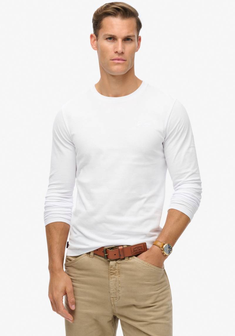 Superdry Langarmshirt »ESSENTIAL LOGO LONG SLEEVE TOP« von Superdry