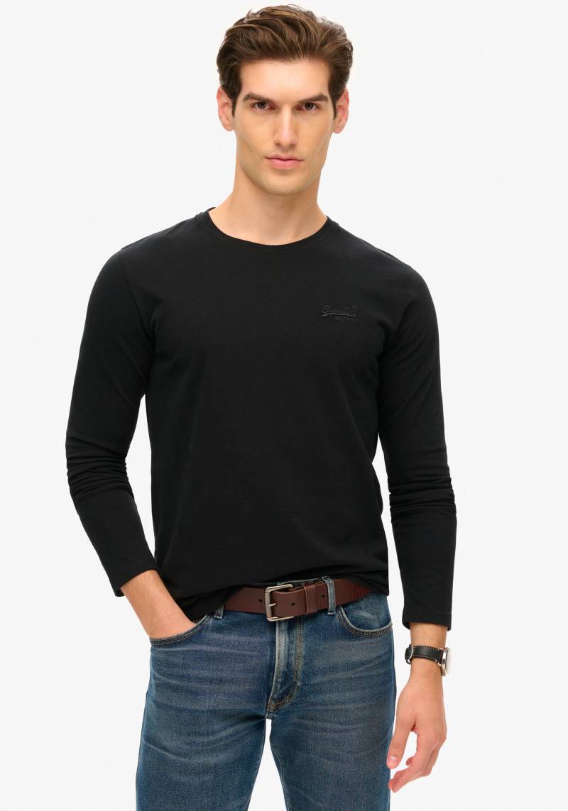 Superdry Langarmshirt »ESSENTIAL LOGO LONG SLEEVE TOP« von Superdry