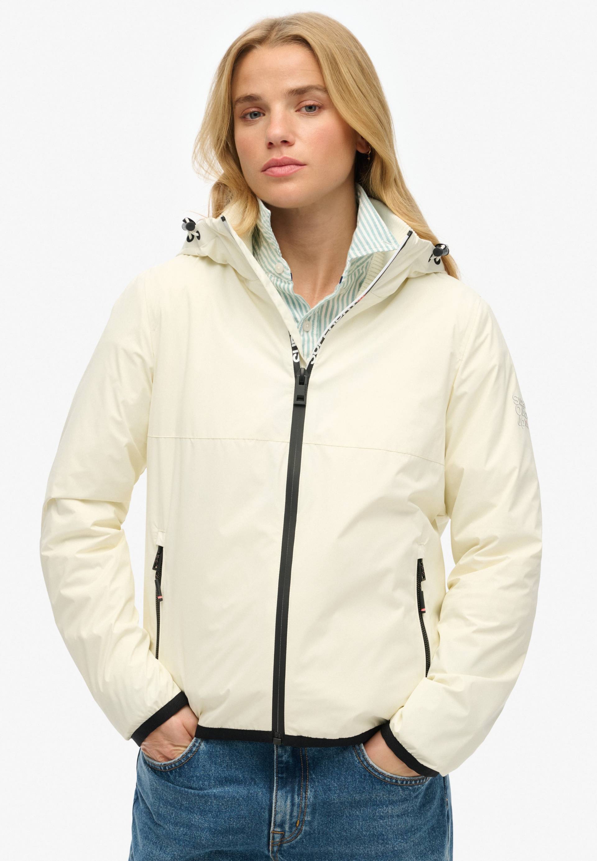 Superdry Outdoorjacke »HOODED LOGO WINDBREAKER JACKET«, mit Kapuze von Superdry