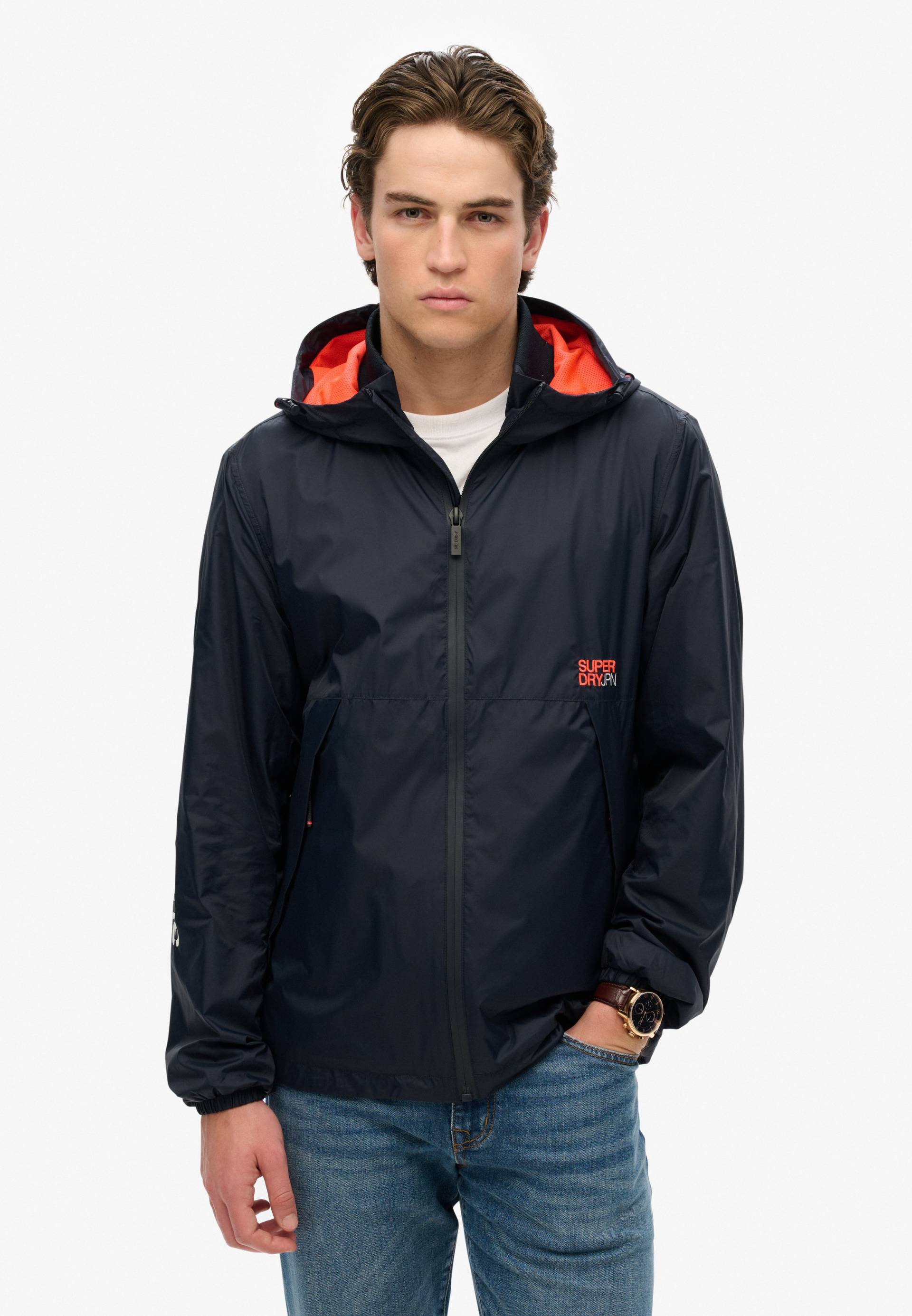 Superdry Outdoorjacke »HOODED LOGO WINDBREAKER JACKET« Superdry Outdoorjacke »HOODED LOGO WINDBREAKER JACKET« von Superdry