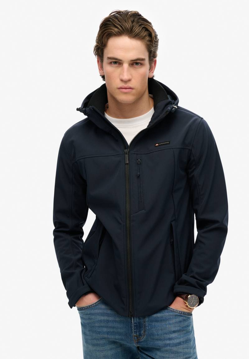 Superdry Outdoorjacke »HOODED SOFT SHELL TREKKER JKT«, mit Kapuze von Superdry