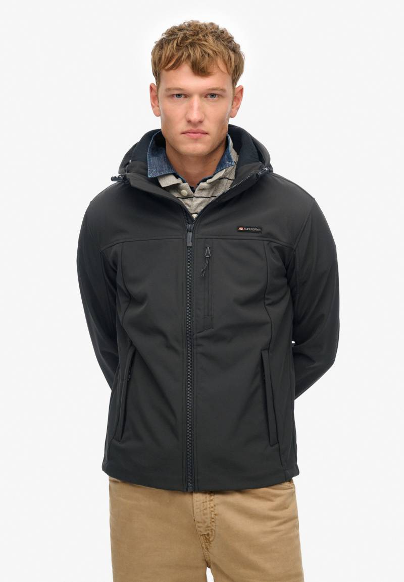 Superdry Outdoorjacke »HOODED SOFT SHELL TREKKER JKT«, mit Kapuze von Superdry