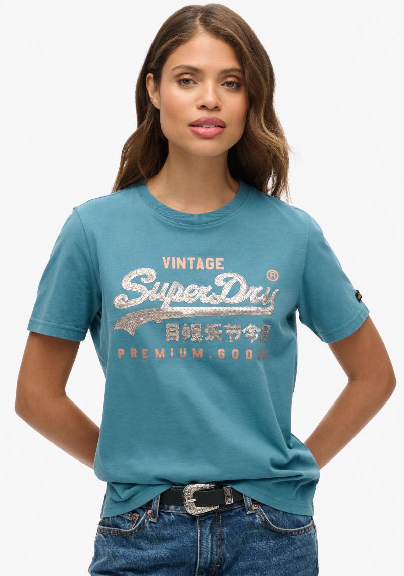 Superdry Print-Shirt »EMBELLISHED VL GRAPHIC T SHIRT« von Superdry