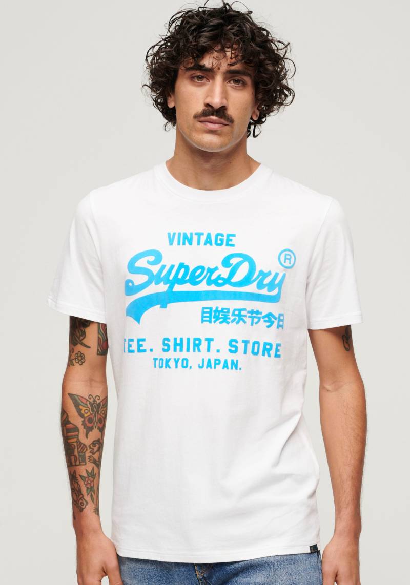 Superdry Print-Shirt »SD-NEON VL T SHIRT« von Superdry