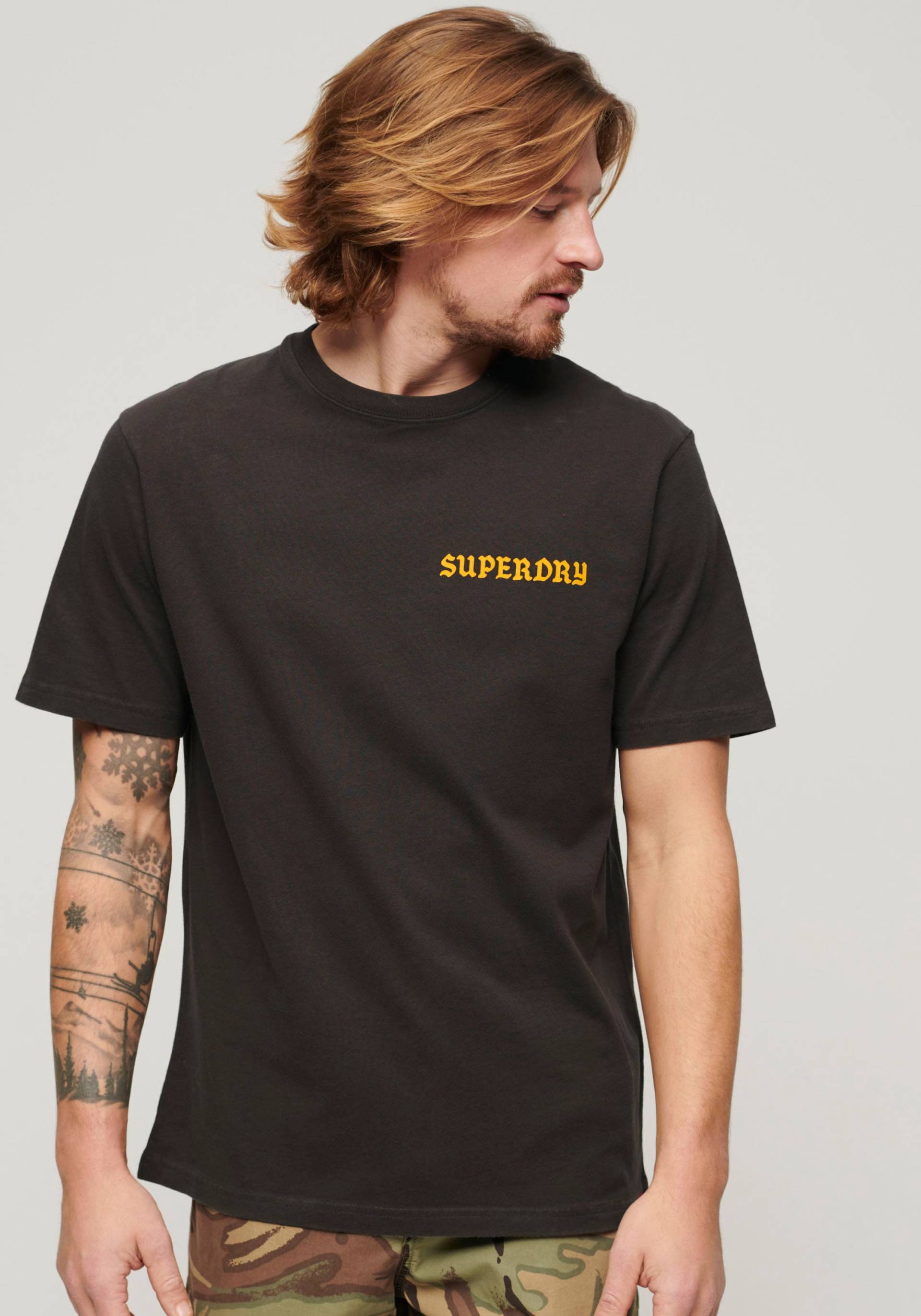 Superdry Print-Shirt »SD-TATTOO GRAPHIC LOOSE T SHIRT« von Superdry