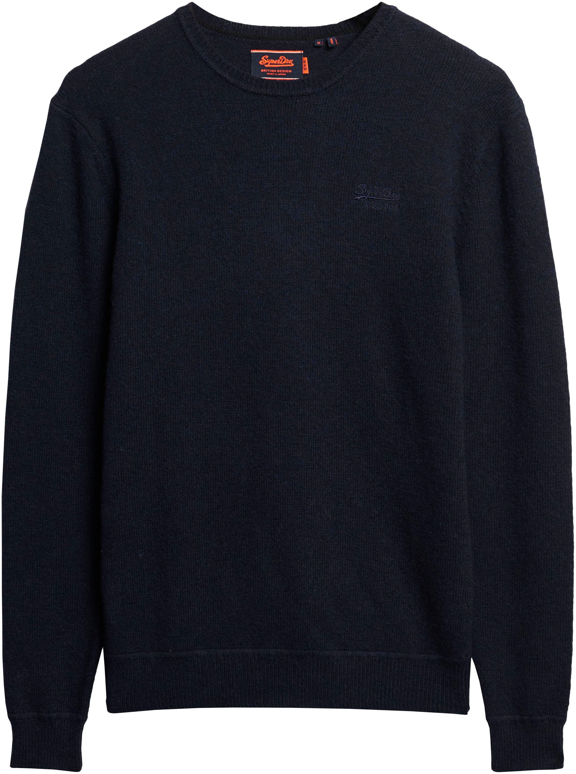 Superdry Rundhalspullover »ESSENTIAL SLIM FIT CREW JUMPER« von Superdry