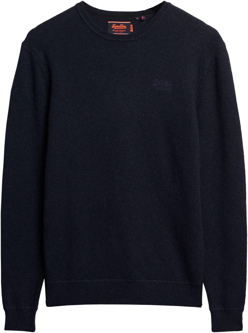 Superdry Rundhalspullover »ESSENTIAL SLIM FIT CREW JUMPER« von Superdry