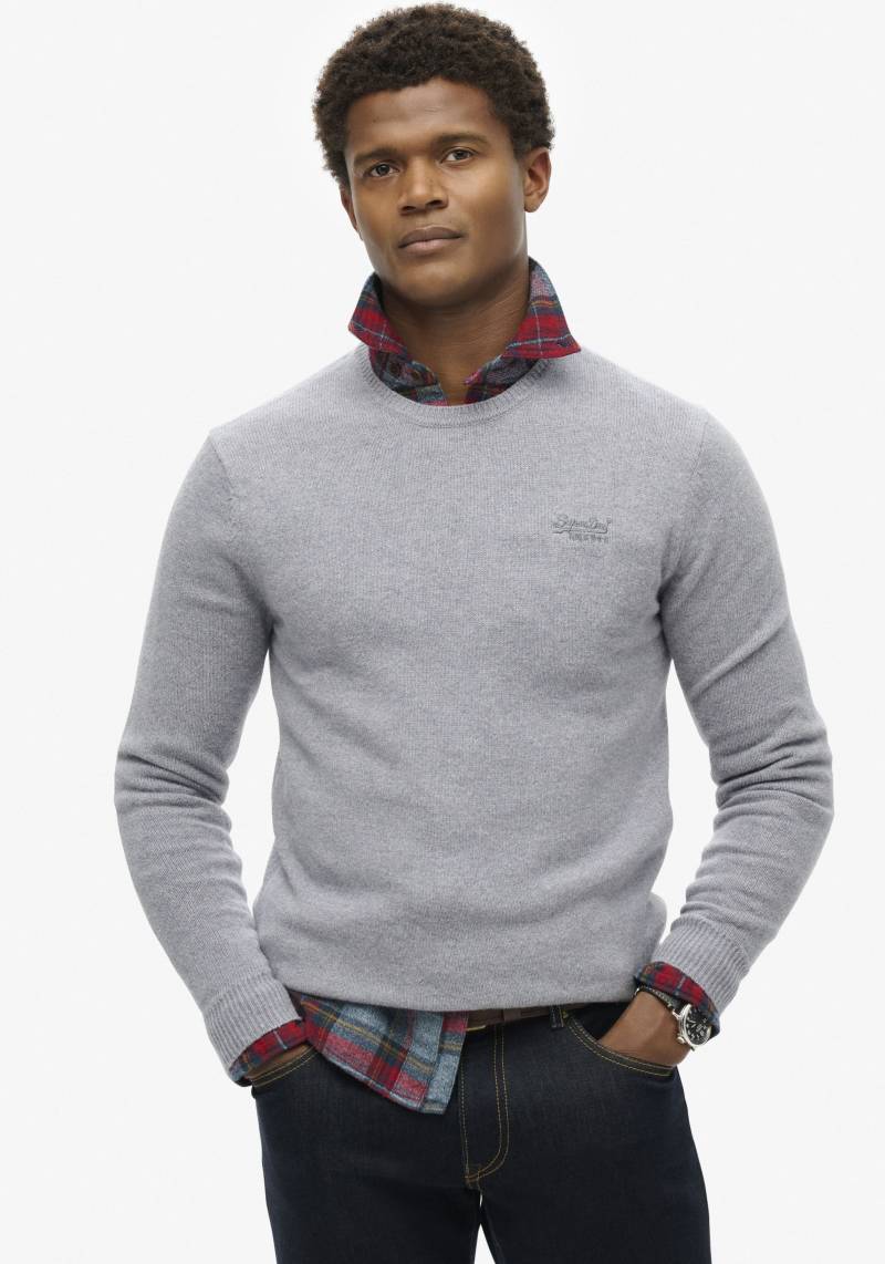 Superdry Rundhalspullover »ESSENTIAL SLIM FIT CREW JUMPER« Superdry Rundhalspullover »ESSENTIAL SLIM FIT CREW JUMPER« von Superdry